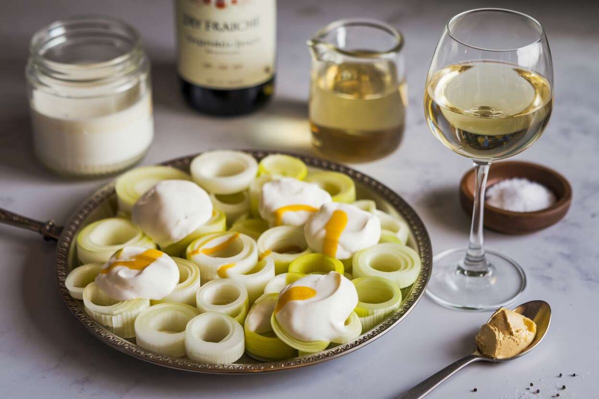 Fondue de poireaux au vin blanc : un délice réconfortant
