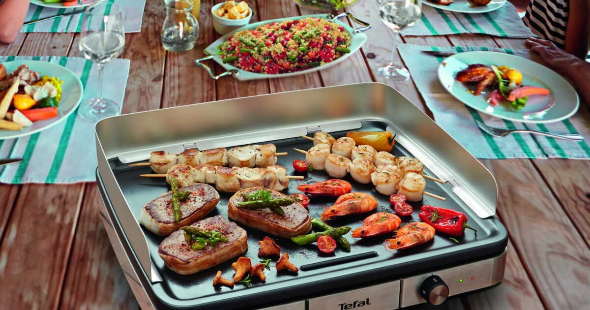 La plancha électrique Tefal XXL : l'alliée des repas festifs à prix réduit