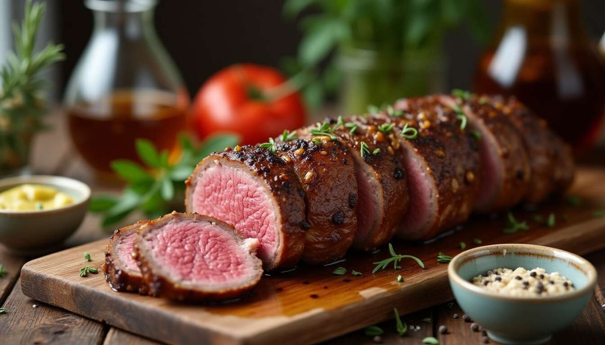 Redécouvrez la gastronomie avec notre filet de chevreuil rôti