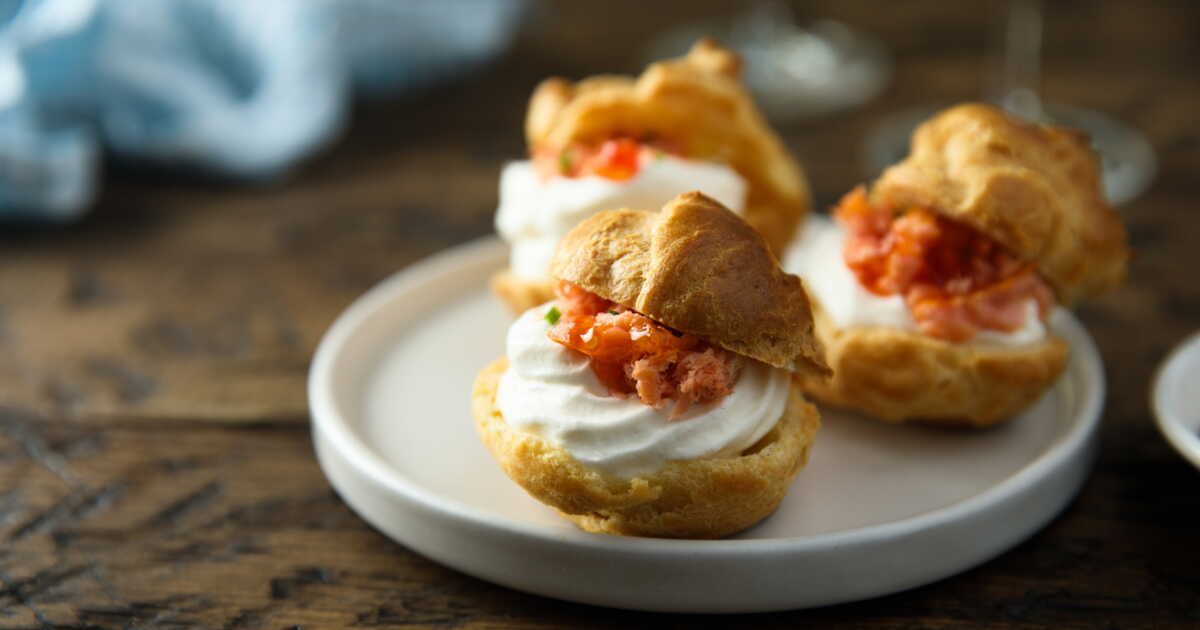 Des mini-choux apéro pour épater vos invités