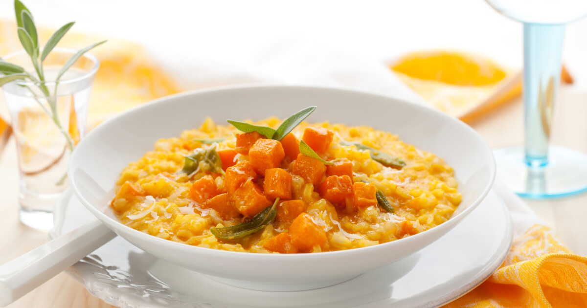 Un risotto au potimarron qui réchauffe les cœurs