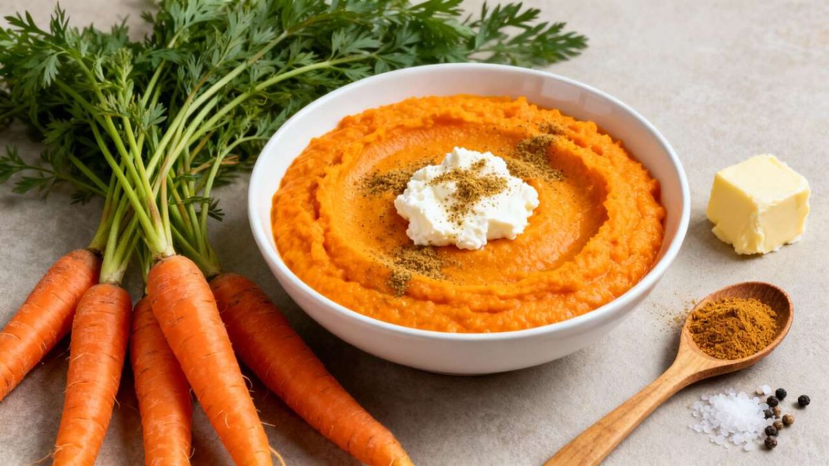 Savoureuse purée de carottes au cumin : un délice réconfortant