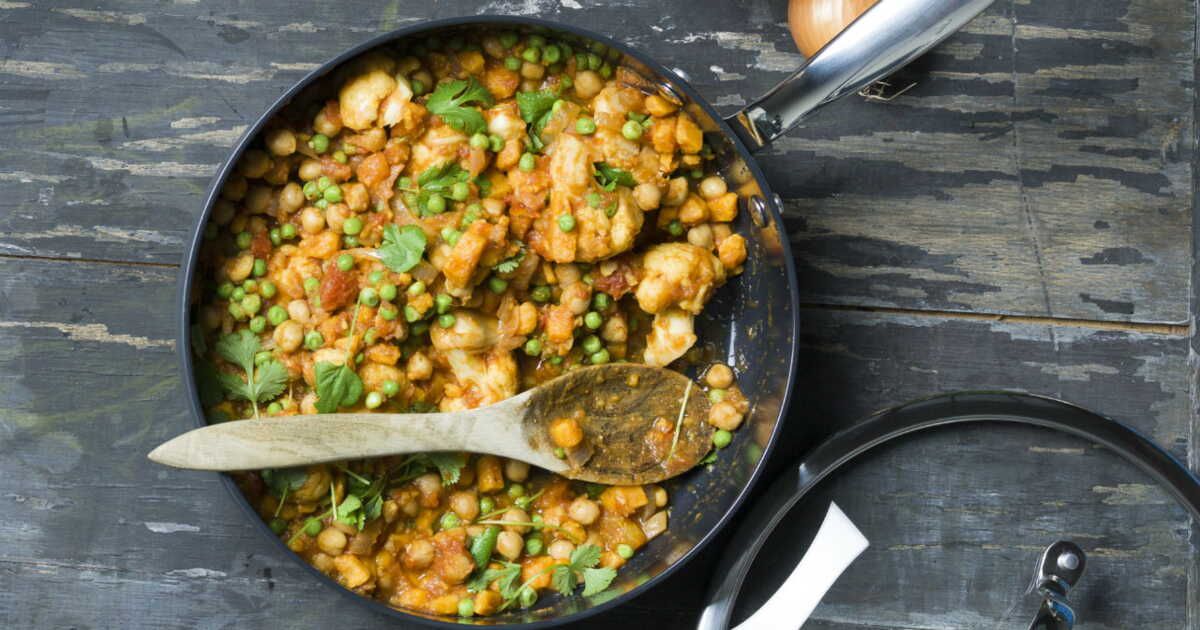 Un curry de légumes irrésistible à la poêle
