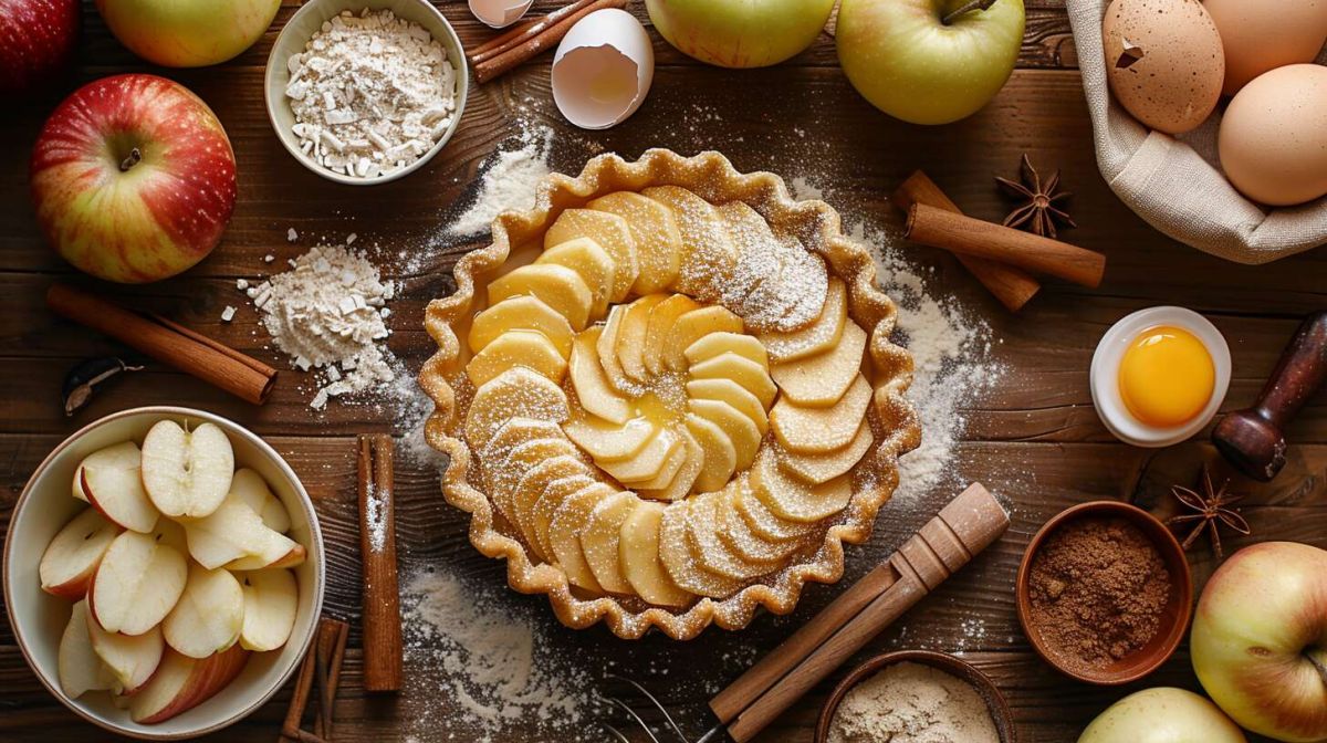 la tourte aux pommes : un délice réconfortant à préparer chez soi