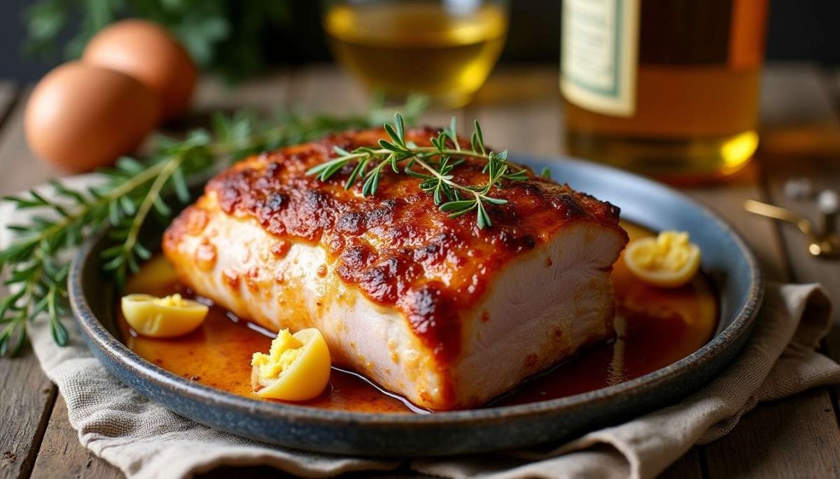 Savourez la rouelle de porc au cidre : une recette facile et réconfortante