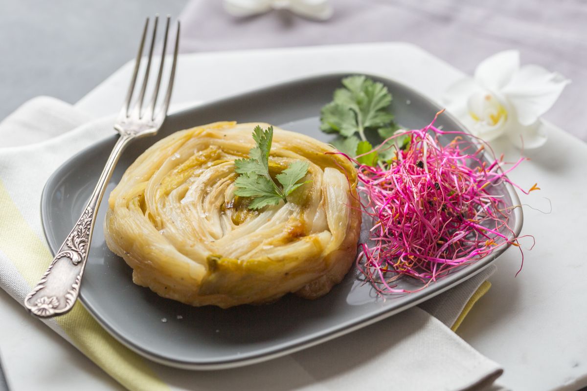 Tartelettes tatin d'endives