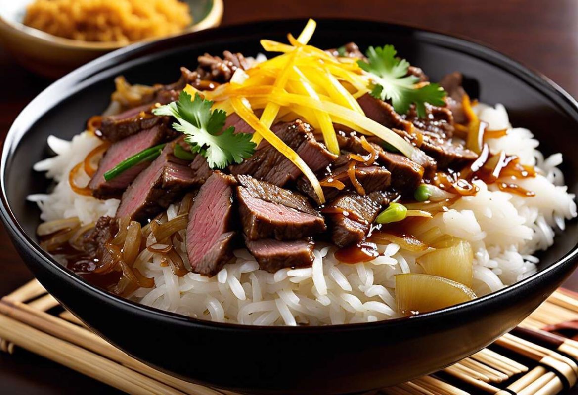 Découvrez le gyudon : une recette japonaise savoureuse et rapide