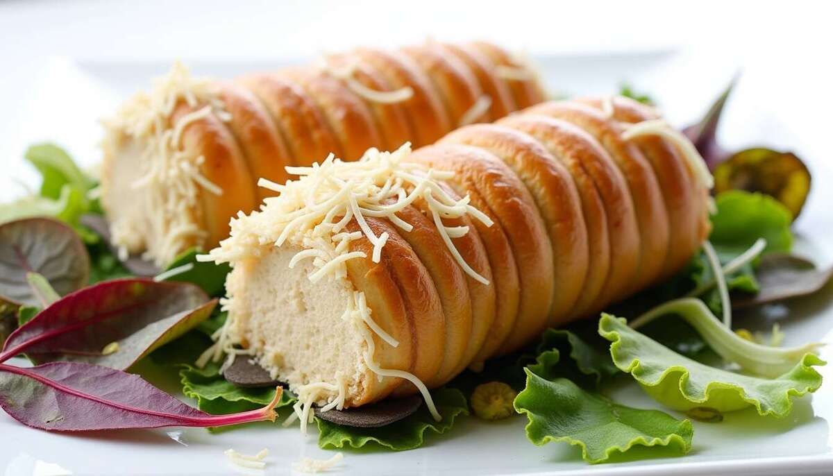 Des roulés de jambon au fromage prêts en un éclair