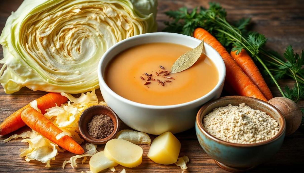 Une soupe aux choux réconfortante : recette rapide et savoureuse