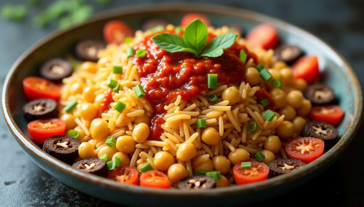Découvrez la simplicité d'un délicieux riz sauté à l'asiatique