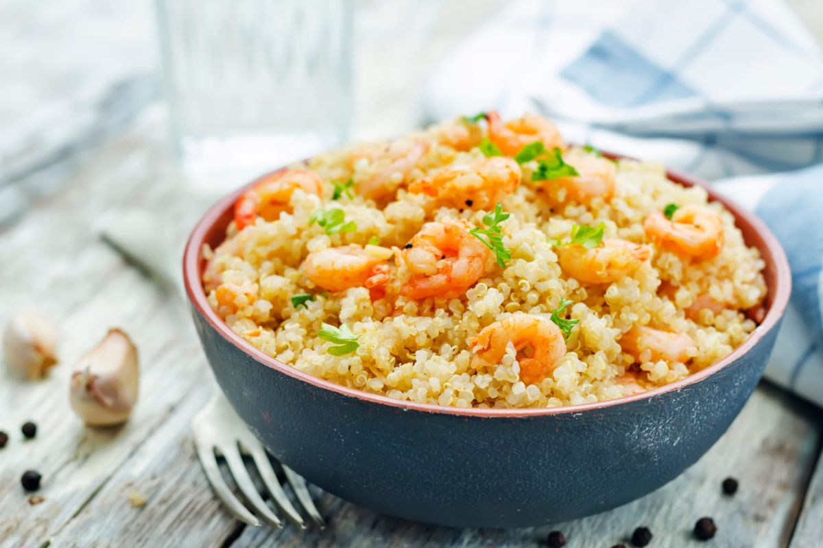 Une explosion de saveurs : le taboulé vert aux crevettes de Cyril Lignac
