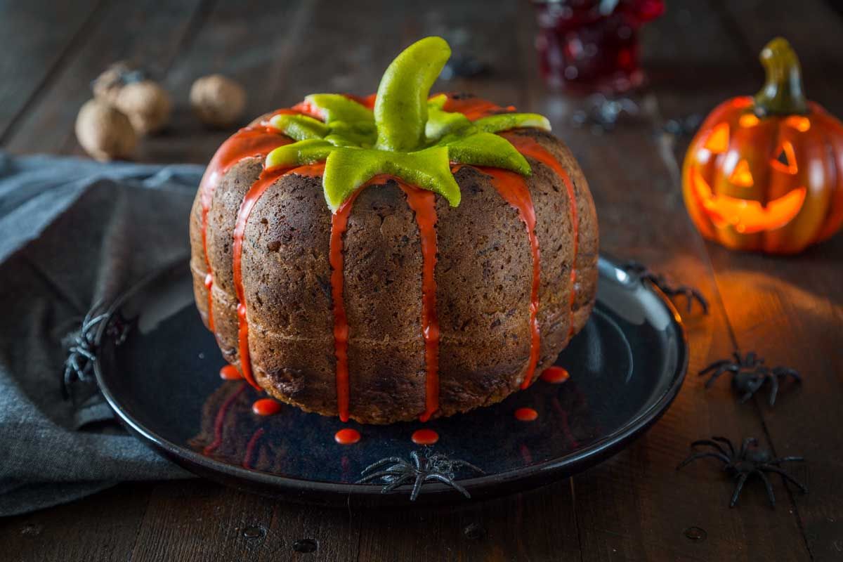Carrot & Butternut cake pour Halloween