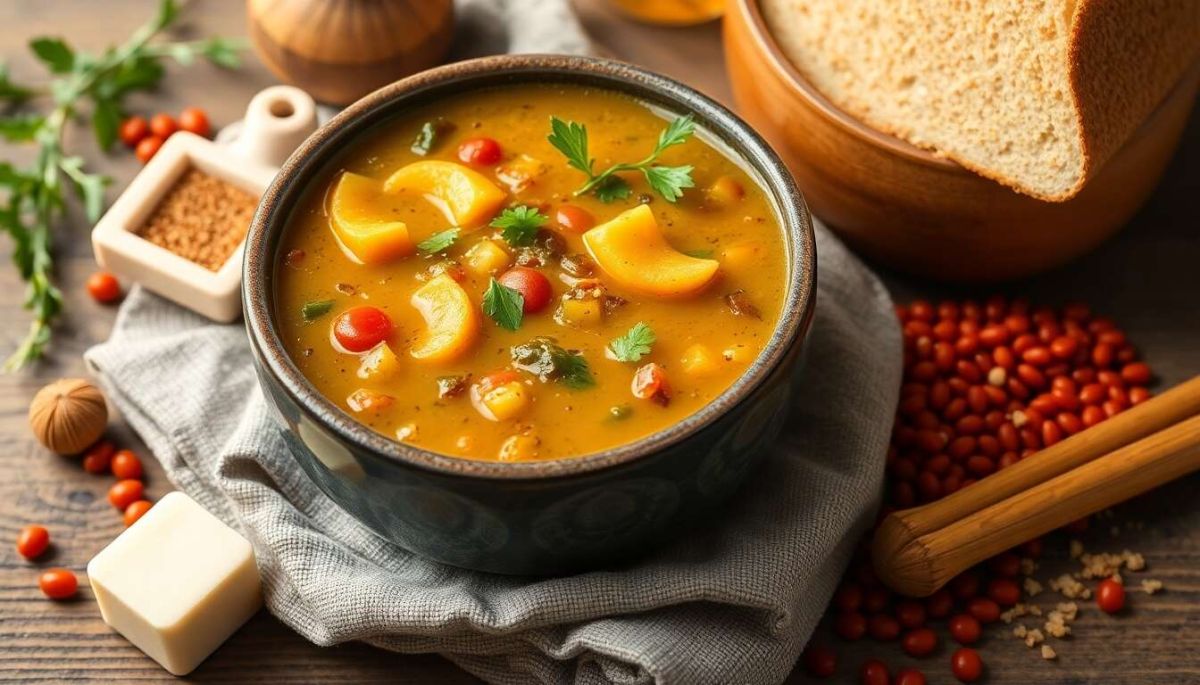 Délicieuse soupe de légumes à préparer avec Cookeo