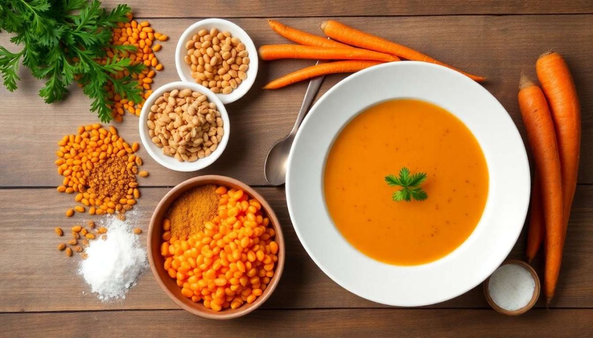 La soupe de lentilles corail et carottes : une recette réconfortante à réaliser