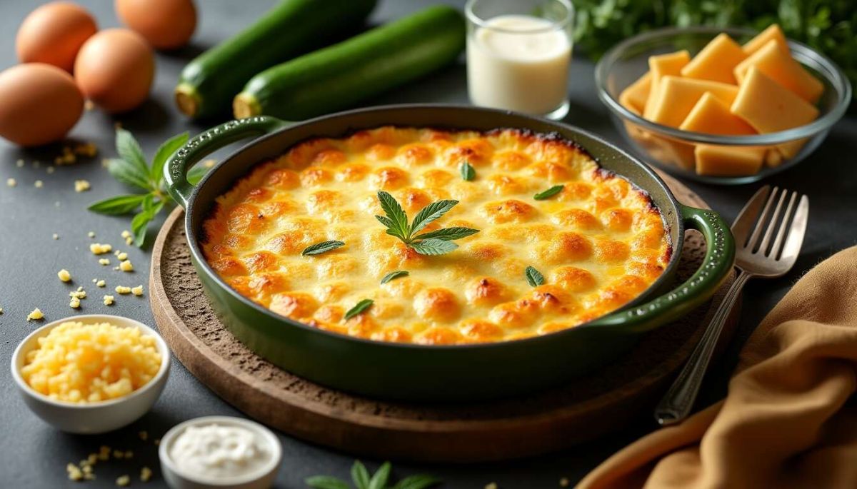 Un gratin savoureux de courgettes et ravioles à adopter