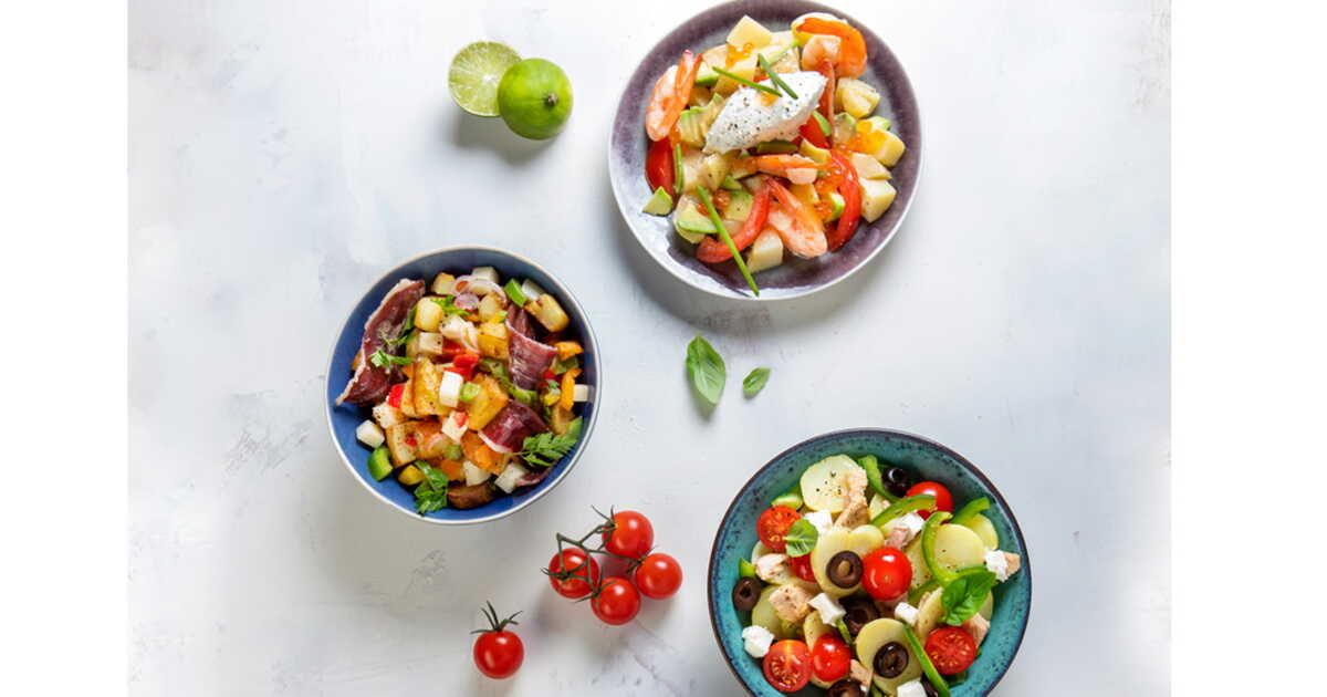 Des salades de pommes de terre à la fois savoureuses et créatives