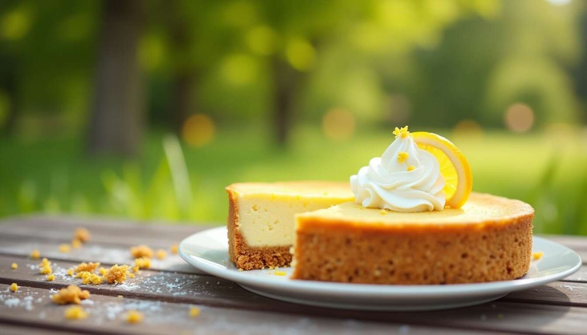 Un cheesecake citron sans cuisson pour une fraîcheur éclatante