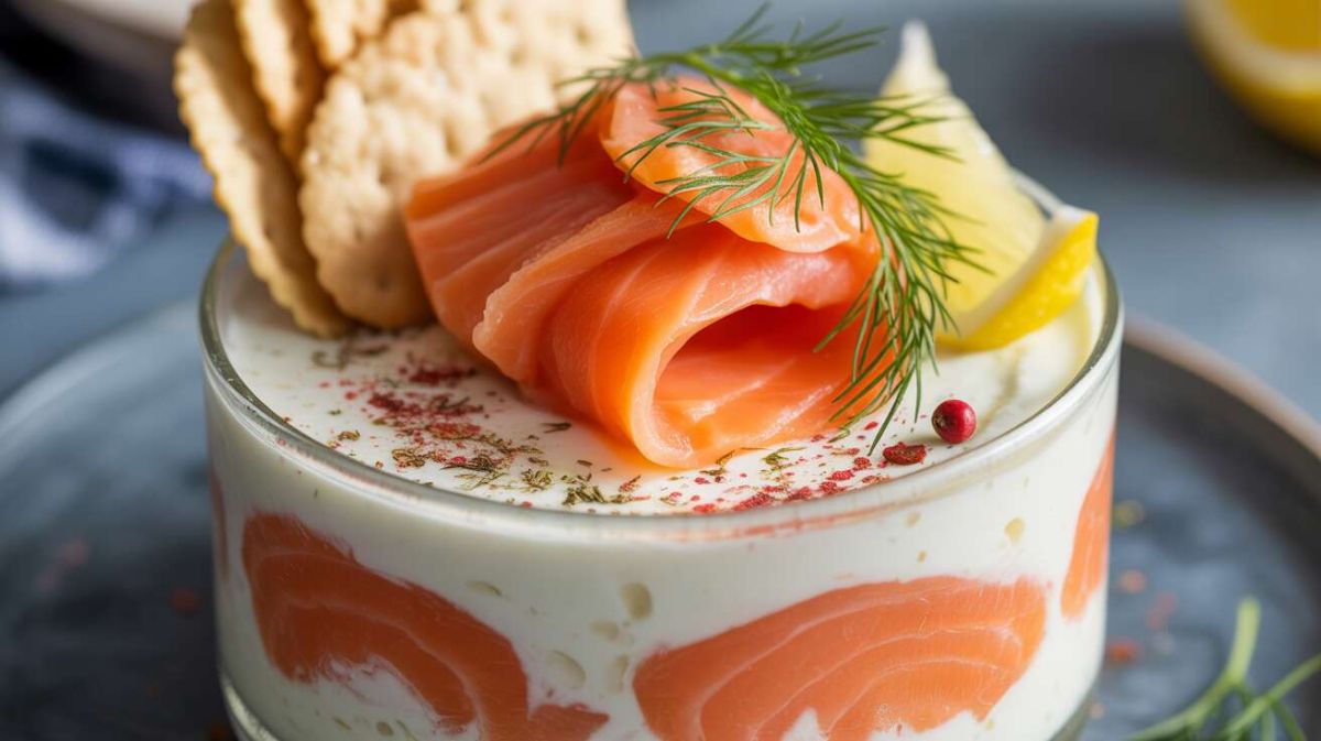 Verrines de saumon fumé et fromage frais : une entrée délicieuse