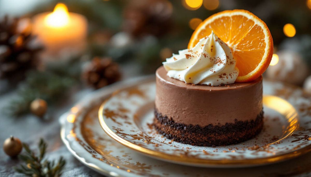 Des crèmes de Noël chocolat orangé pour émerveiller vos convives
