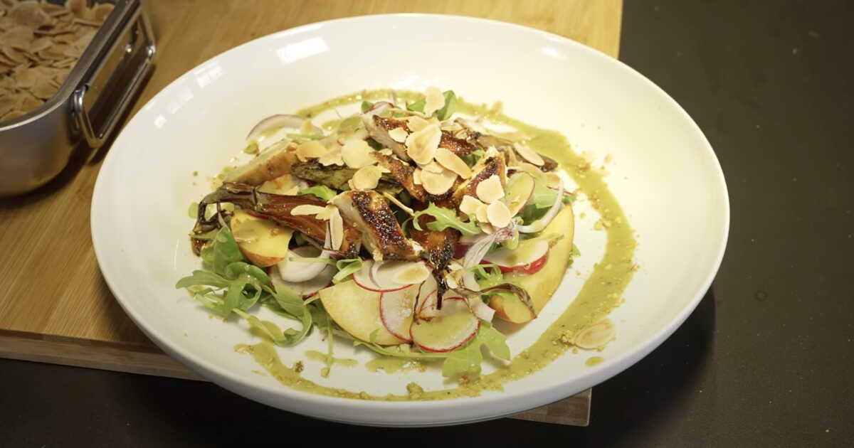 Délicieuse salade d'été : la vinaigrette inédite de Norbert Tarayre révélée