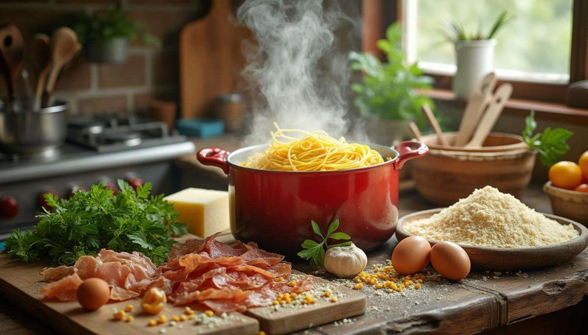 Le secret des chefs pour une carbonara crémeuse sans crème