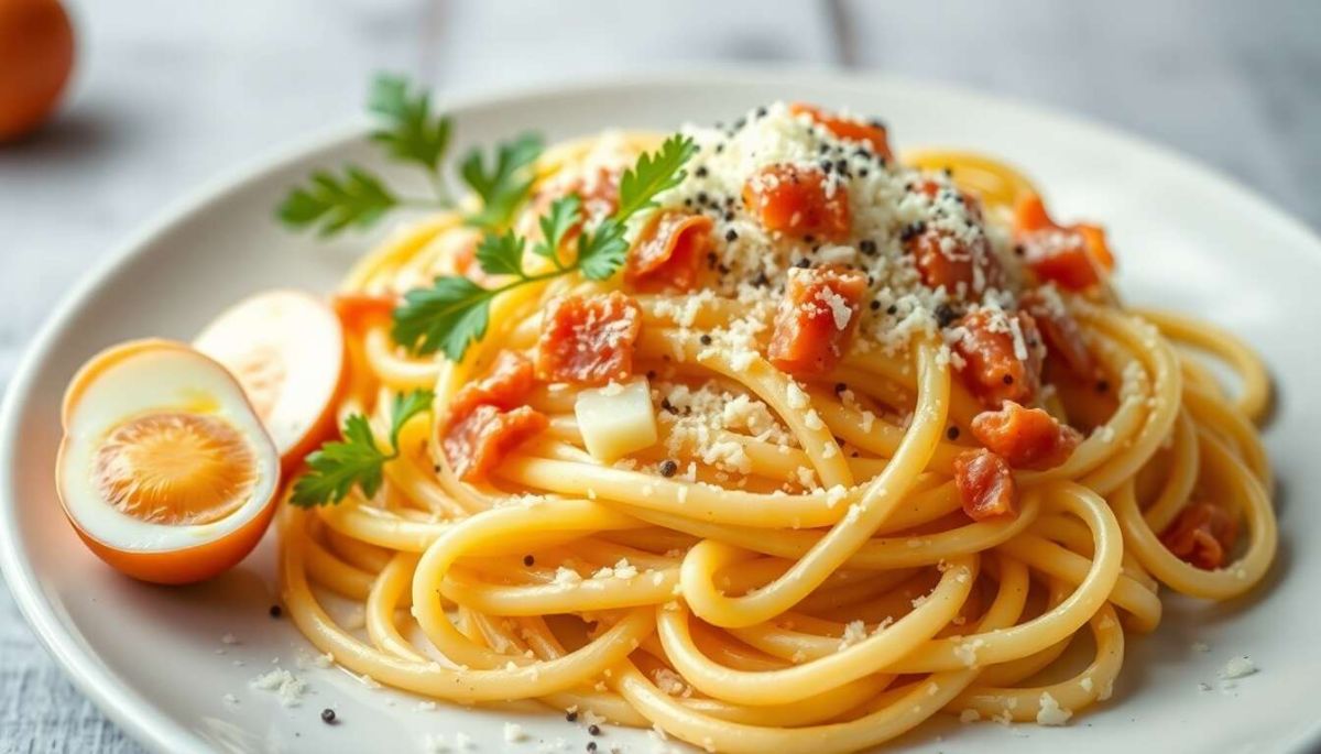 Dégustez la recette authentique de la sauce carbonara