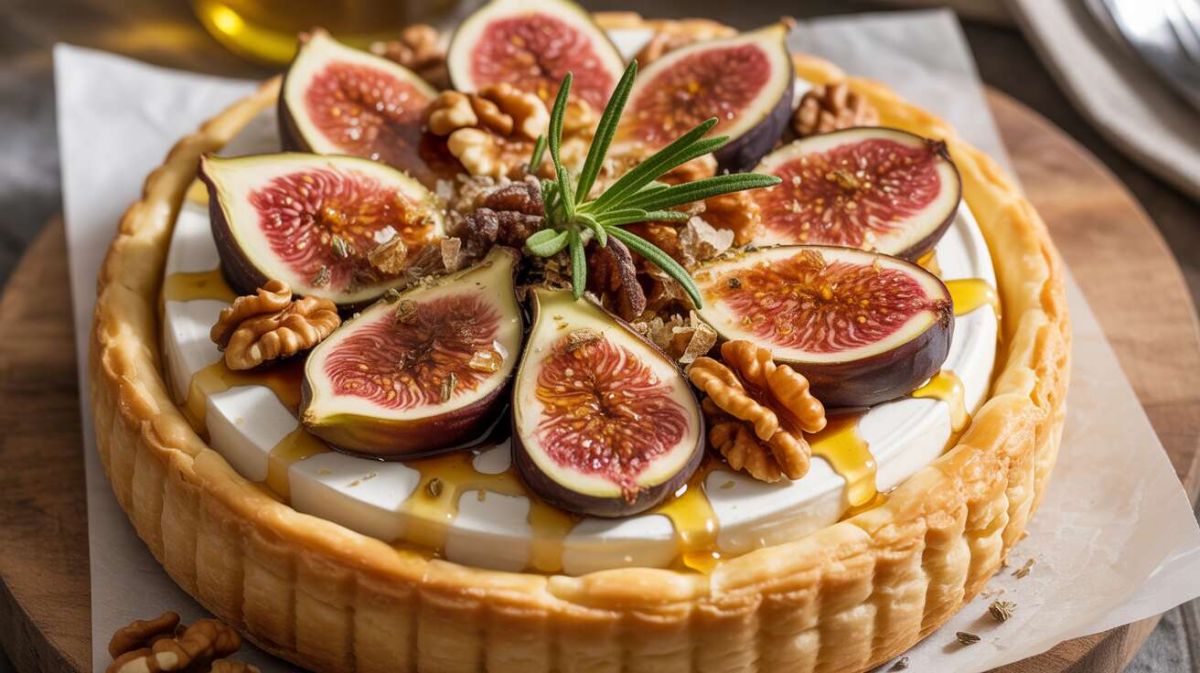 La tarte aux figues, chèvre et miel : un délice sucré-salé à partager