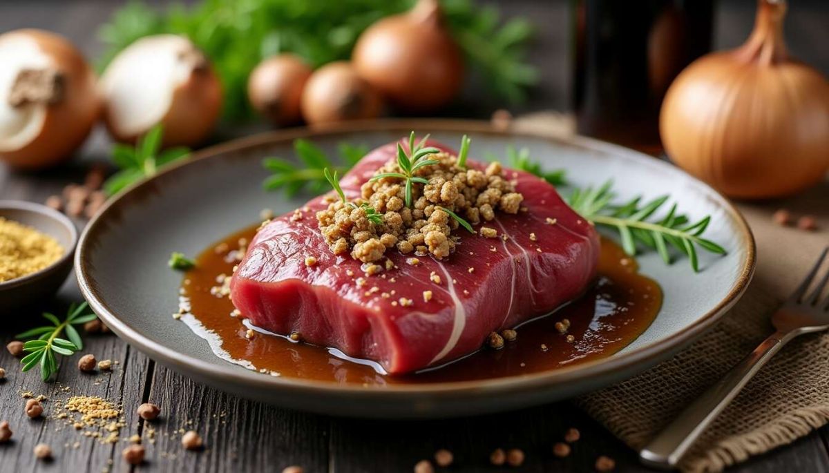 Savourez un ragoût de biche à la sauce chasseur cet automne