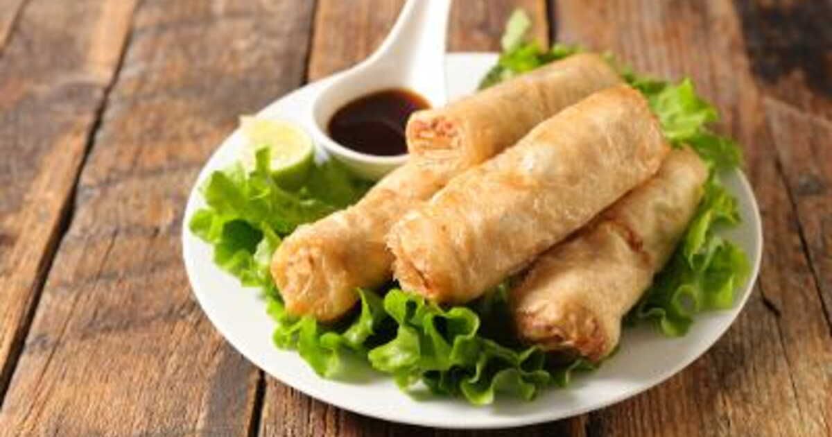 Des nems au poulet croustillants en 20 minutes avec l'Air fryer