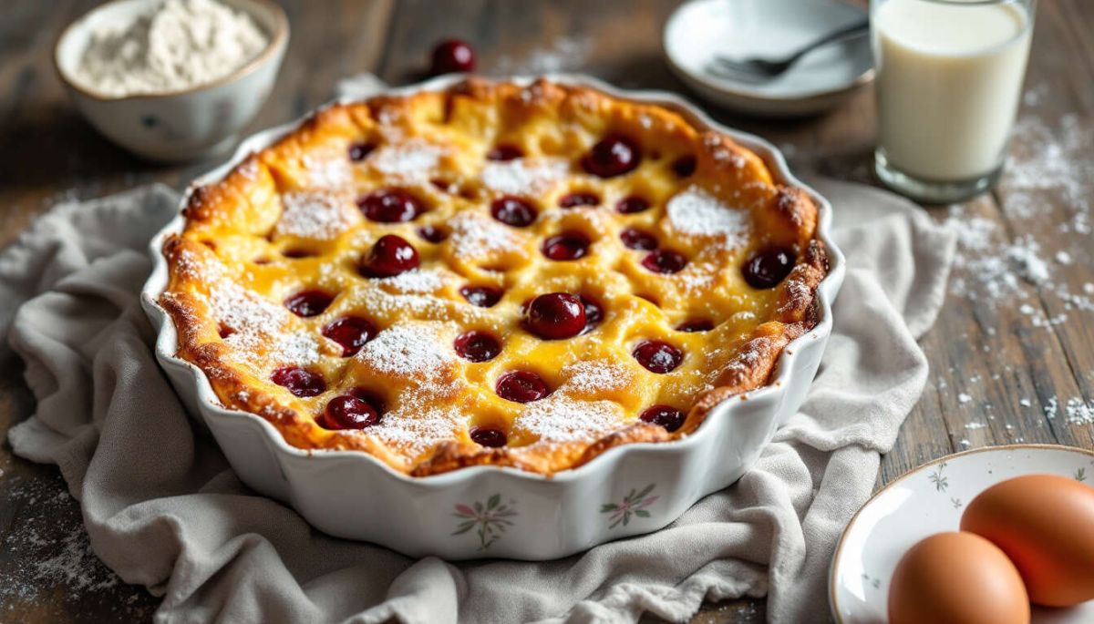 Découvrez le clafoutis aux cerises à la perfection avec Thermomix