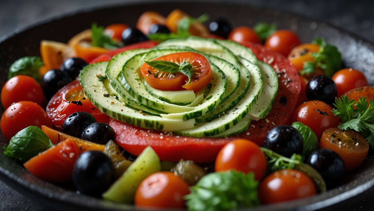 Rafraîchissez vos repas avec cette savoureuse salade composée