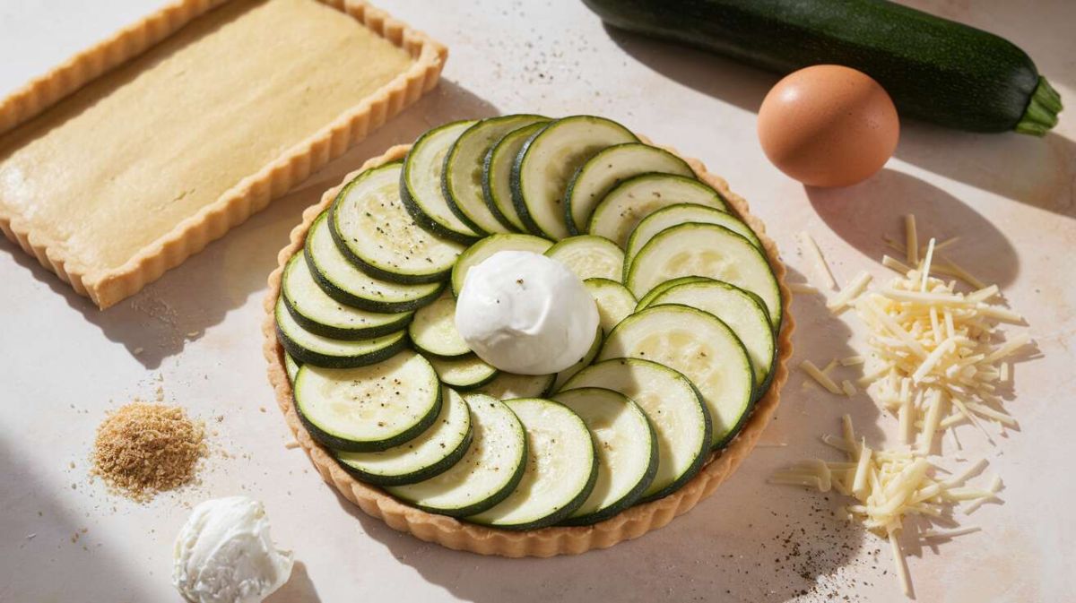 Une tarte aux courgettes qui fait l'unanimité en été