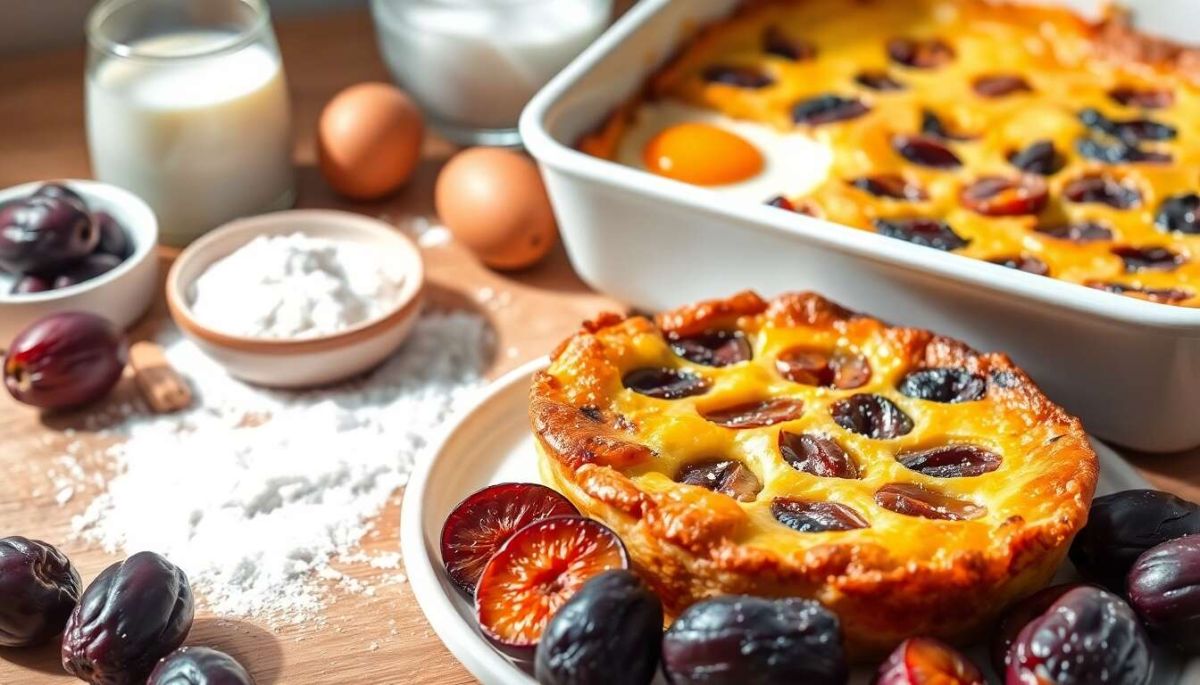 Clafoutis aux prunes : la recette gourmande
