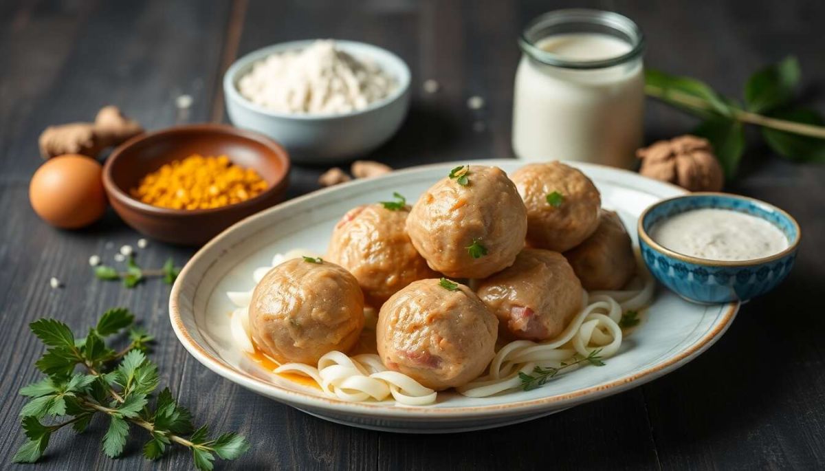 Boulettes de porc aux tiges et fanes de betterave : une recette pleine de saveur