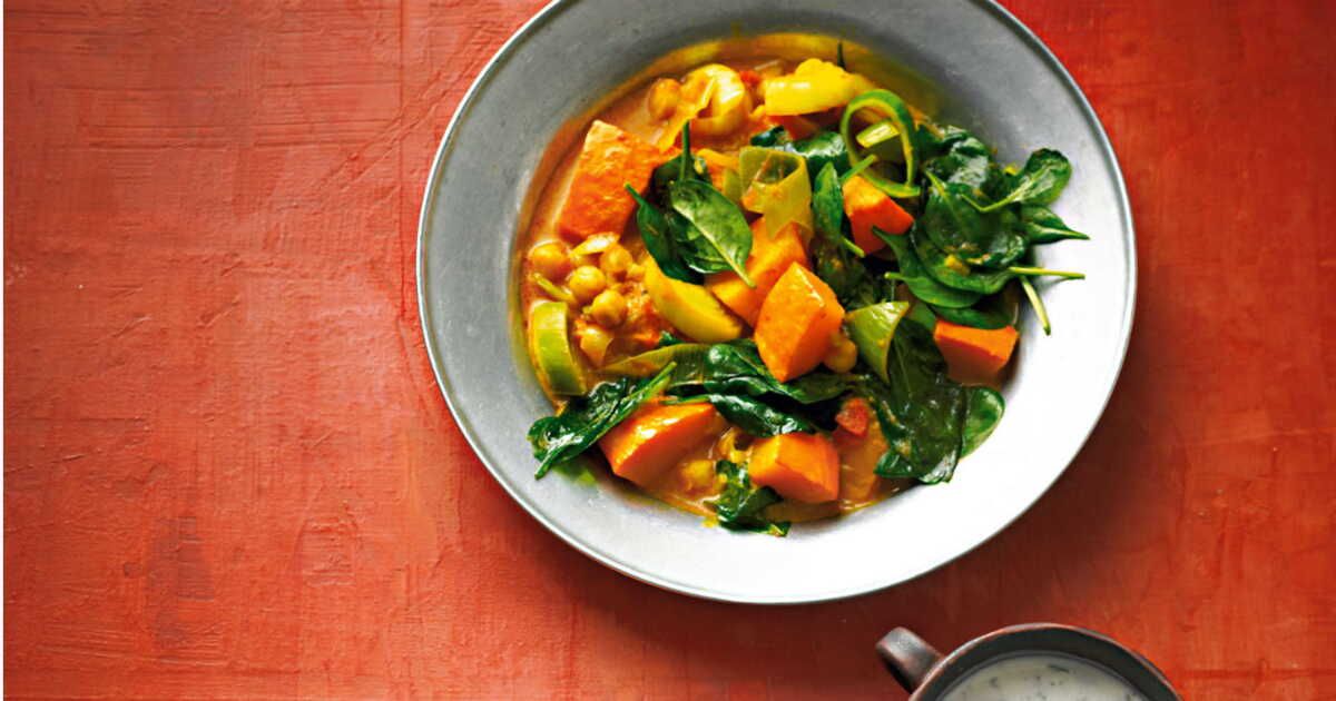 Curry rouge de légumes
