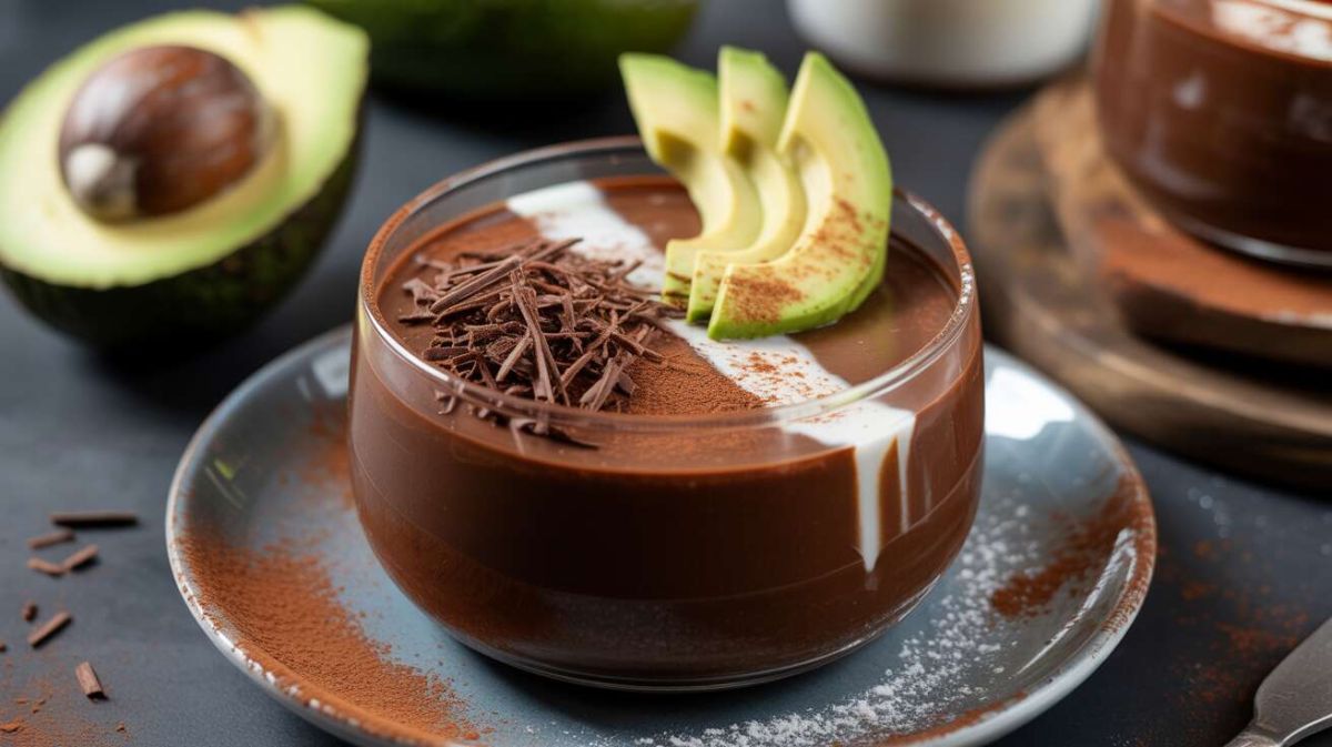 Mousse au chocolat express : un dessert sans œufs à base d'avocat